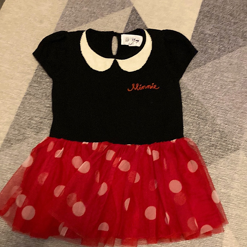 Baby Gap/Disney Baby Minnie Knit Dress 12 to 18 months